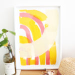 caitlin hope reef original artwork, abstract and colourful